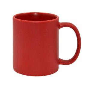 taza roja
